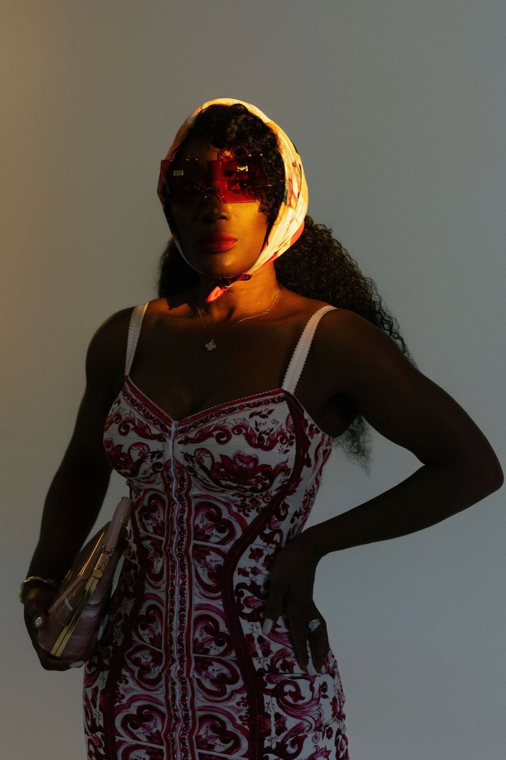 Dede Chancelor — feathers, power, editorial.